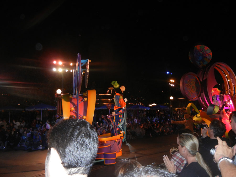Disneyland Parade at Night Picture